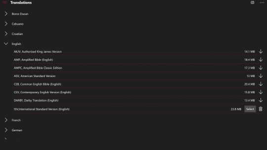 Bible - Multi Version screenshot 4