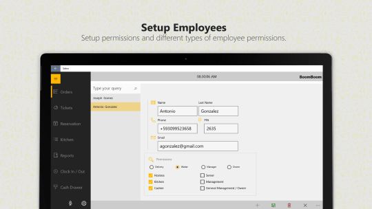 Sabor POS screenshot 1