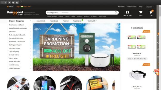 Banggood.com screenshot 1