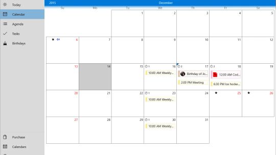 My Calendar screenshot 4