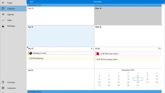 My Calendar screenshot 5