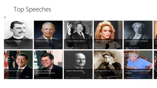 Top American Speeches screenshot 1