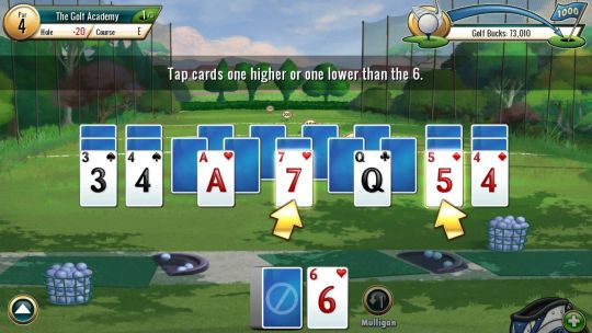 Fairway Solitaire by Big Fish screenshot 1