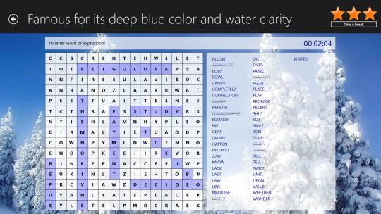 Mystery Words 365 screenshot 1