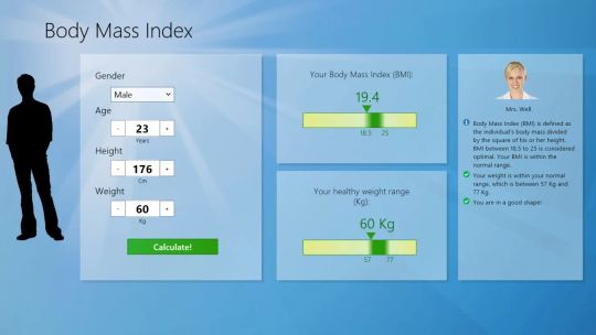 BMI Calculator screenshot 2