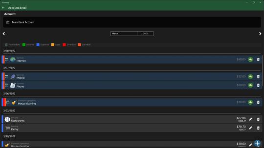 Homeasy - Контроль затрат и бюджетирование screenshot 2