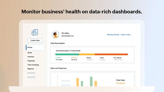 Zoho Invoice - Free Invoicing for Businesses screenshot 3