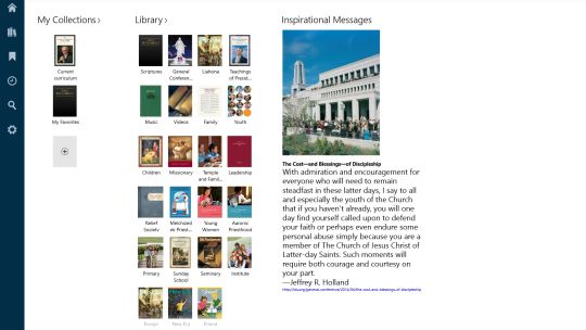 Gospel Library Beta screenshot 1