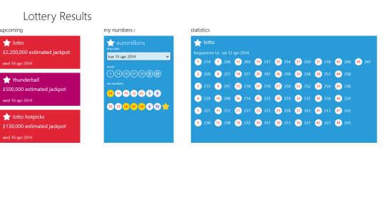 Lottery Results screenshot 2