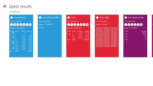 Lottery Results screenshot 3