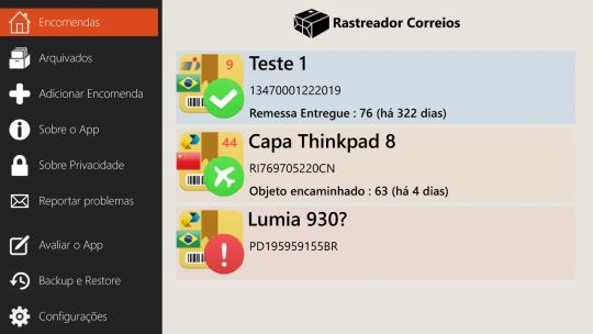 Rastreador Encomendas screenshot 3