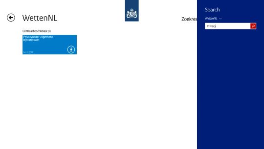 WettenNL screenshot 2