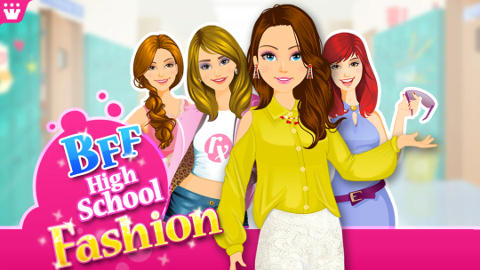 BFF High School Fashion screenshot 1