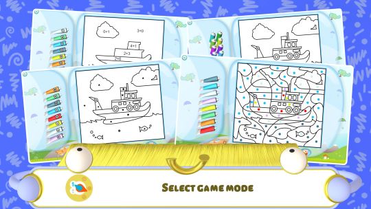 Colorear por números - Coche screenshot 1