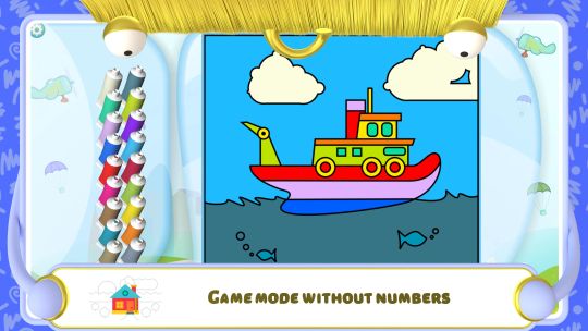 Colorear por números - Coche screenshot 4