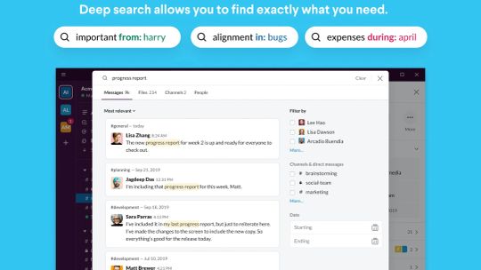 Slack screenshot 2