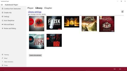Audiobook Player screenshot 2