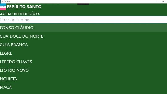 Eleições 2016 screenshot 2