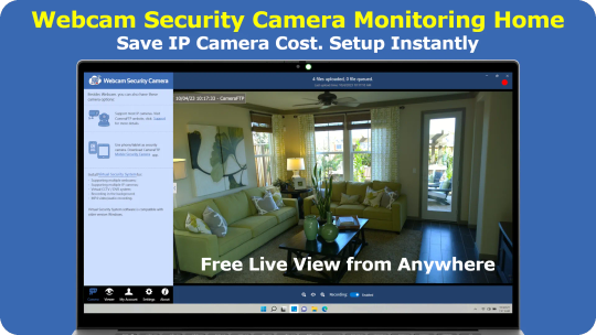 Используйте веб-камеру в качестве камеры IP-безопасности screenshot 4