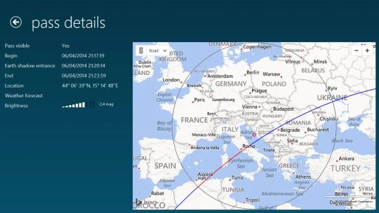 ISS Tracker screenshot 2