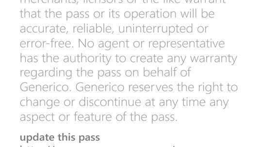 Wallet Pass screenshot 4