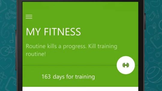 My Fitness - app for strength training screenshot 3