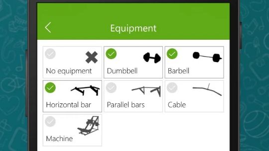 My Fitness - app for strength training screenshot 4
