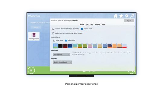 Mini Radio Player screenshot 1
