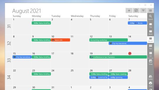 One Calendar screenshot 1