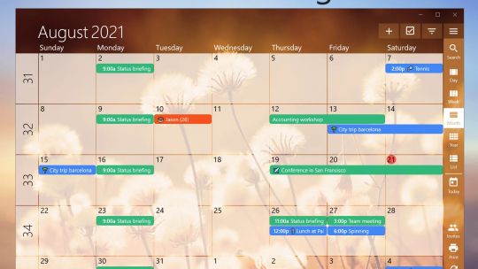 One Calendar screenshot 2