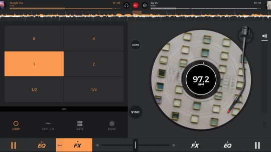 edjing 5: DJ turntable to mix and record music screenshot 2