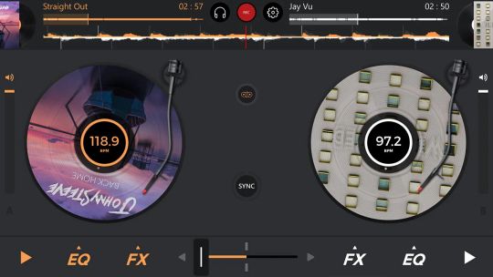 edjing 5: DJ turntable to mix and record music screenshot 5