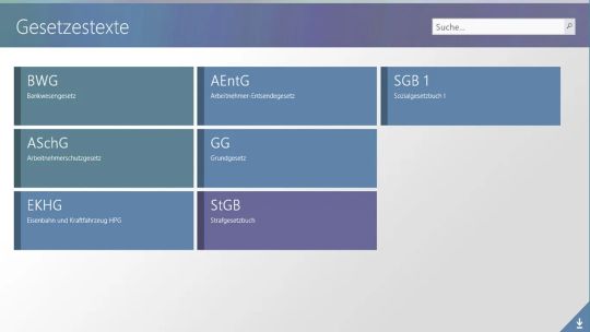Gesetzestexte screenshot 1