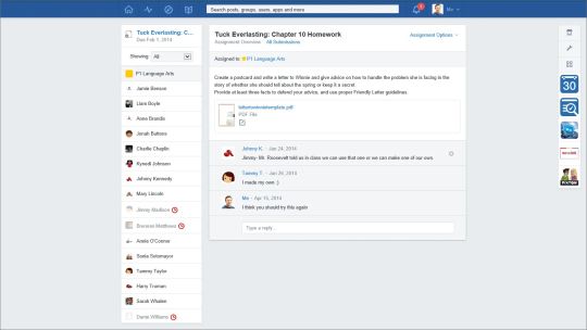 Edmodo screenshot 4