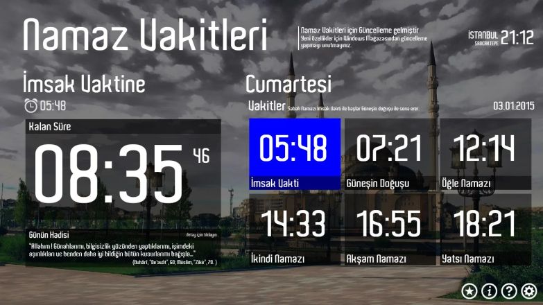 Namaz Vakitleri' screenshot 2