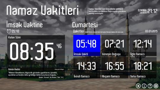 Namaz Vakitleri' screenshot 2