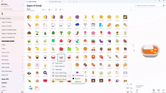 Character Map UWP screenshot 1