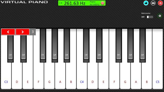 Virtual Piano screenshot 1