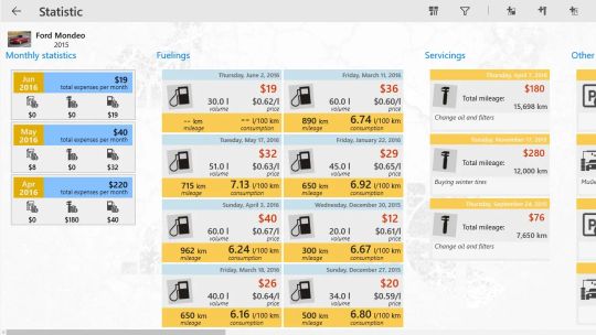 My Car Manager Pro screenshot 2