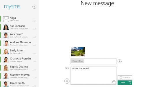 mysms - Text from Computer, Messaging screenshot 2