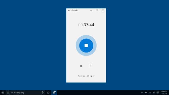 Диктофон Windows screenshot 1