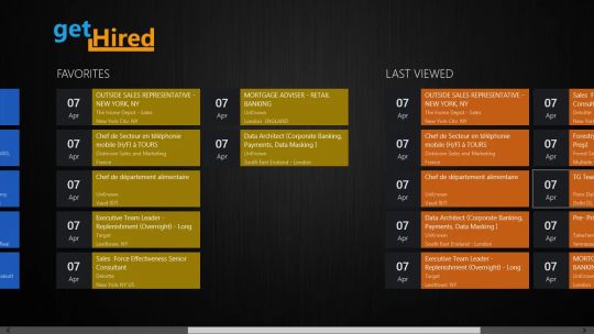 getHired screenshot 2