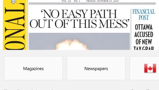 PressReader screenshot 1