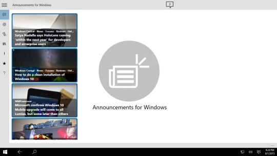 Announcements for Windows screenshot 2