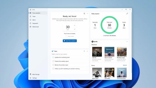 Будильники та годинники Windows screenshot 3