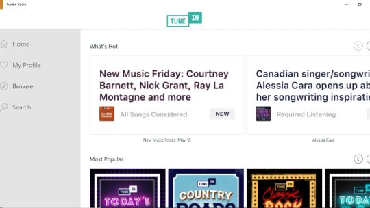 TuneIn Radio screenshot 2