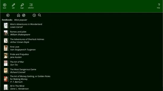 freda epub ebook reader screenshot 2