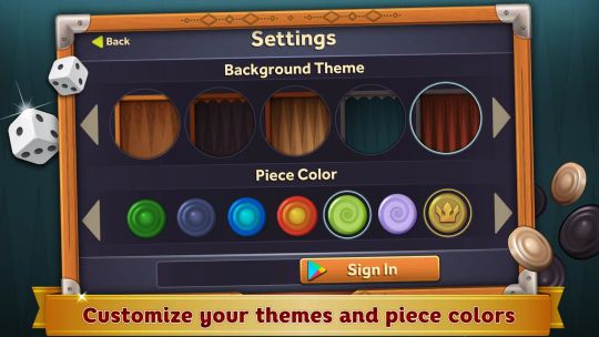 Backgammon Deluxe screenshot 5