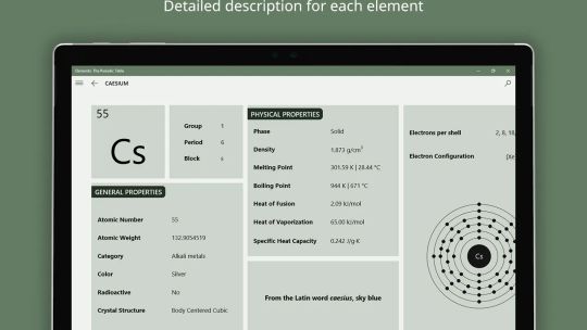 Элементы: Периодическая Таблица screenshot 2