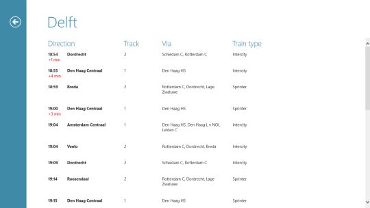 Trein screenshot 2